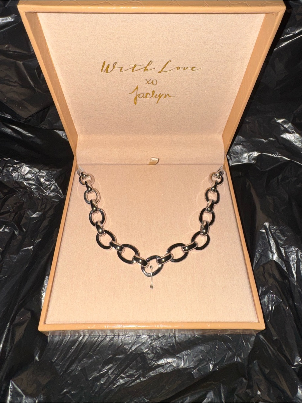 Silver Chain Link Necklace